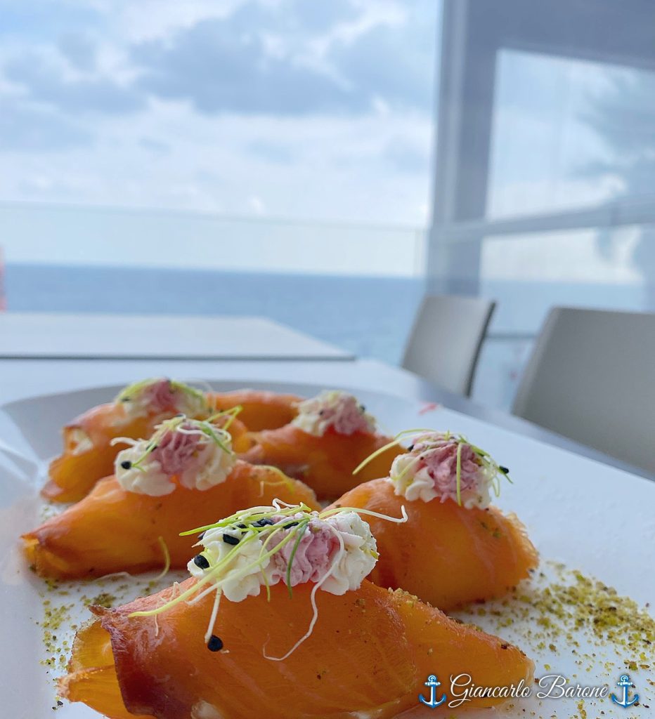 ristorante di pesce con vista a Catania